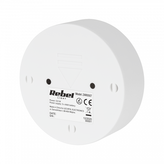 Νυχτερινή λάμπα με αισθητήρα κίνησης REBEL