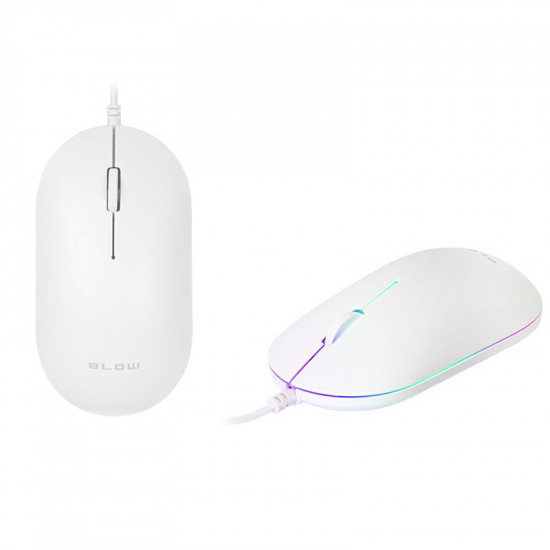 Ποντίκι BLOW MP-60 USB λευκό