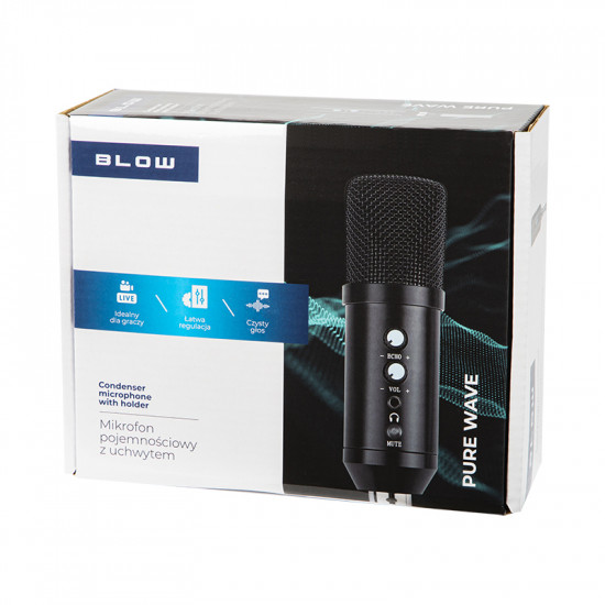 Μικρόφωνο πυκνωτικό με βάση Pure Wave BLOW