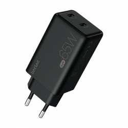 Beclad 65W Adapter 2 Port USB-C - Black