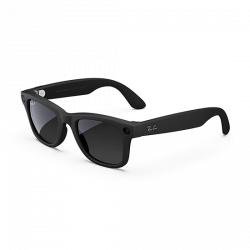 Ray-Ban Meta Wayfarer Gen1 AI Glasses - Matte Black/Graphite