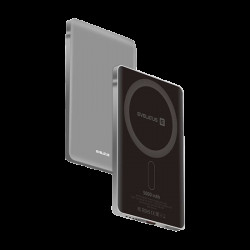 Evelatus 5000mAh Powerbank MagLink Elite With Wireless Charging - Silver