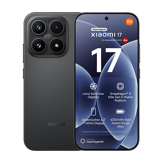 Xiaomi 17 5G Dual Sim 12GB RAM 256GB - Black