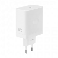 Realme 80W USB-A SuperVooc  Adapter - White