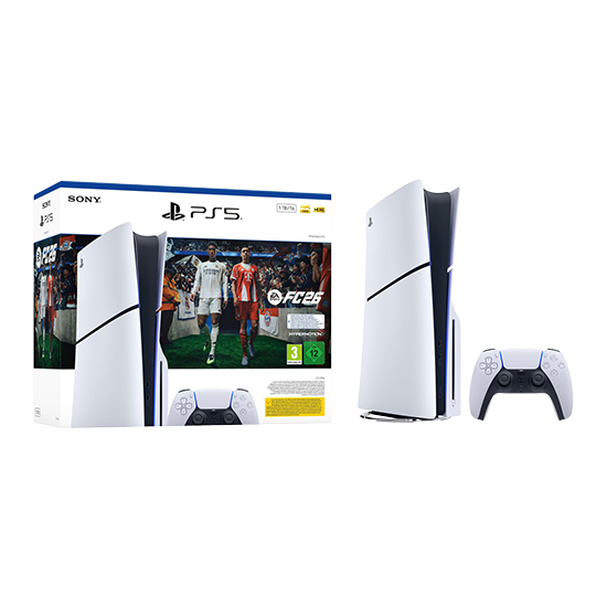 Sony PlayStation 5 Slim Disc Edition 1TB + EA Sports FC 26