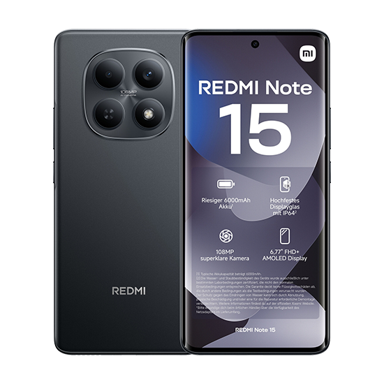Xiaomi Redmi Note 15 Black 6/128GB