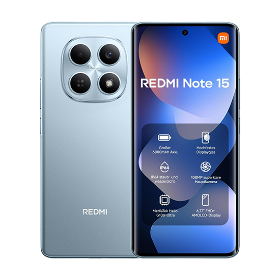Xiaomi Redmi Note 15 4G Dual Sim 8GB RAM 256GB - Blue