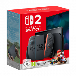 Switch 2 Console Black + Mario Kart World
