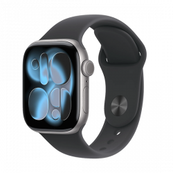 Apple Watch Series 11 42mm AC/Space Grey SB/Black M/L (EU)