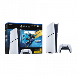 PS5 Console 825GB Digital Ed White (EU) + Fortnite Flowering Chaos