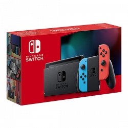 Switch Console 1.1 Neon Blue/Neon Red NEW