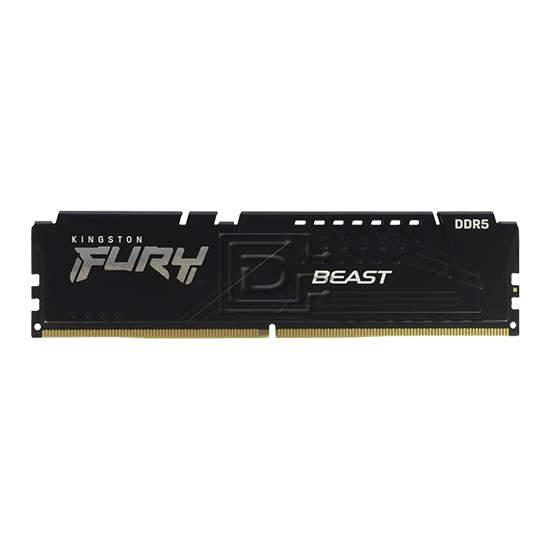 RAM Kingston Fury Beast DIMM 32GB DDR5-5200 CL38 - Black