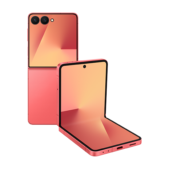 Samsung Galaxy Z Flip7 F766B 5G 12GB RAM 256GB - Coralred EU