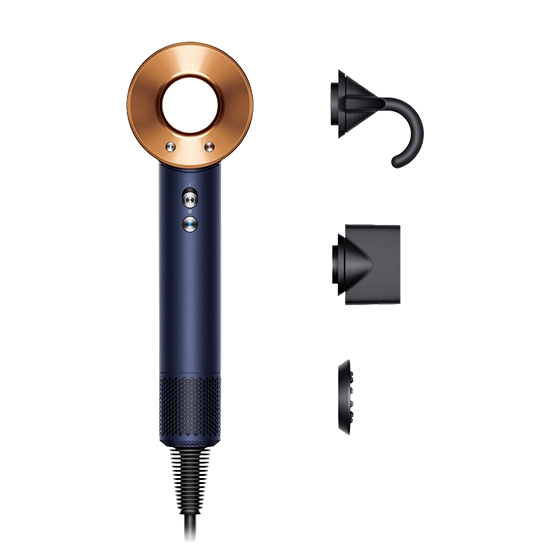 Dyson Asciugacapelli Supersonic Hair Dryer 1600W Blue Prussia/Rame