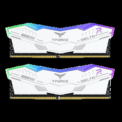 RAM TeamGroup T-Force Delta DIMM 32GB Dual-Kit DDR5-6000 CL30 - RGB White
