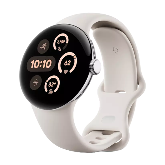 Watch Google Pixel Watch 3 45mm BT - Porcelain
