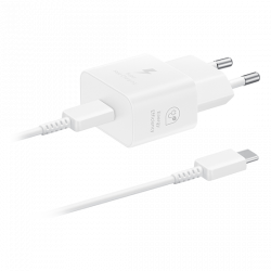 Samsung 25W USB-C Fast Adapter EP-T2510 with Cable - White