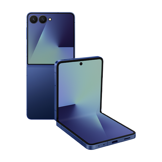 Samsung Galaxy Z Flip7 F766B 5G 12GB RAM 256GB - Blue Shadow EU