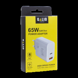 REZ Galio  65W USB and USB-C Adapter - White