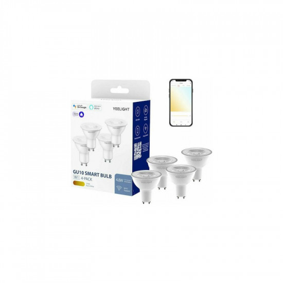 Yeelight YLDP004 LED Smart Bulb GU10 W1 White Dimmable 4pcs/pack