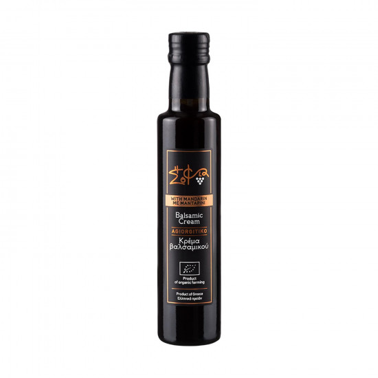 Wisdom Of Nature: Balsamic Cream Organic With Tangerine (Glass Bottle -250ml)