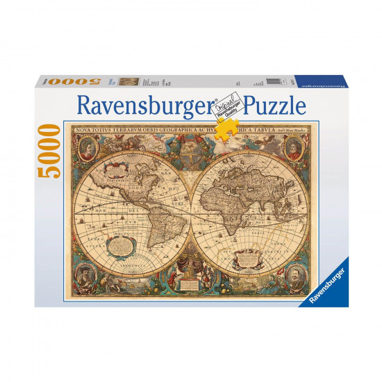 Ravensburger Puzzle: Antique World Map (5000pcs) (17411)