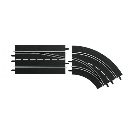 Carrera Slot Accessories - Digital 124/132 - Lane change curve right, Out to In (20030365)