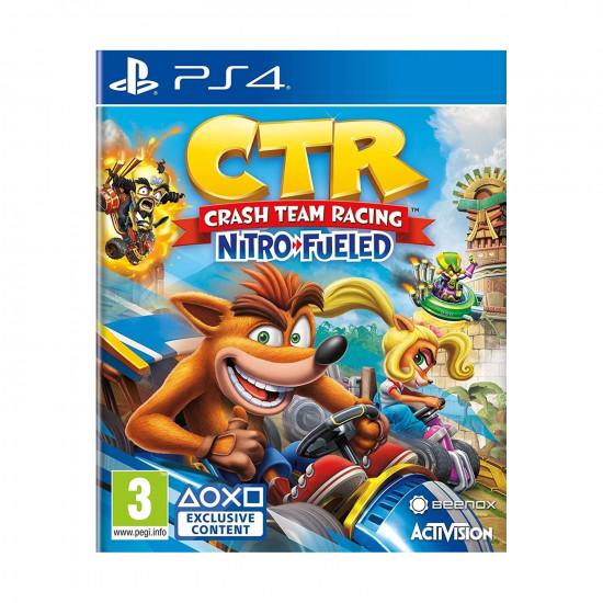PS4 Crash Team Racing Nitro-Fueled (Exclusive Retro Content)