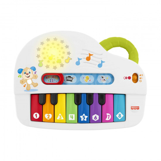 Fisher-Price Εκπαιδευτικό Πιάνο με Φώτα και Ήχους (GFV21)