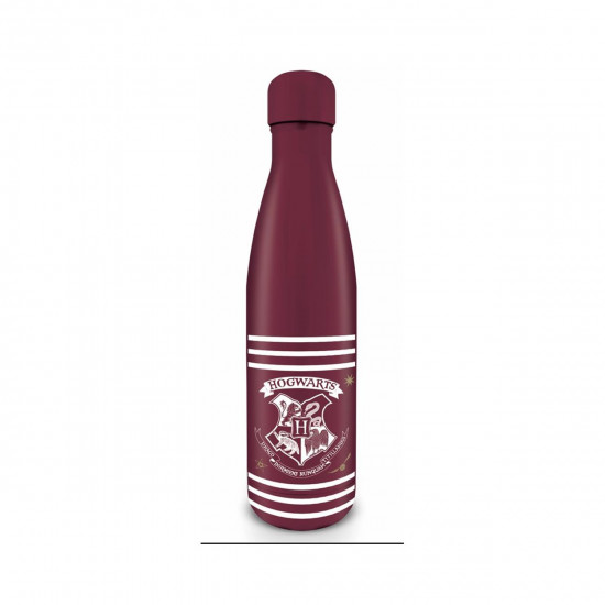 Pyramid Harry Potter - Crest amp;amp; Stripes Metal Drinks Bottle (550ml) (MDB25453)