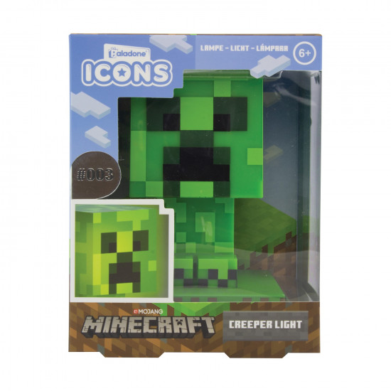 Paladone Icons: Minecraft - Creeper Light BDP (PP6593MCFV4ID)