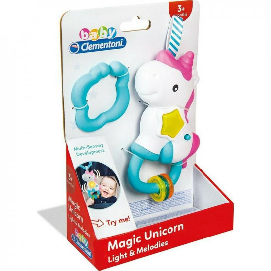 AS Baby Clementoni Interactive Rattle Fun Unicorn Shake amp;amp; Play (1000-17333)