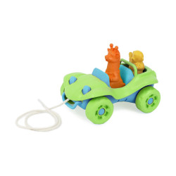 Green Toys: Dune Buggy Pull Toy - Green (PTDG-1309)