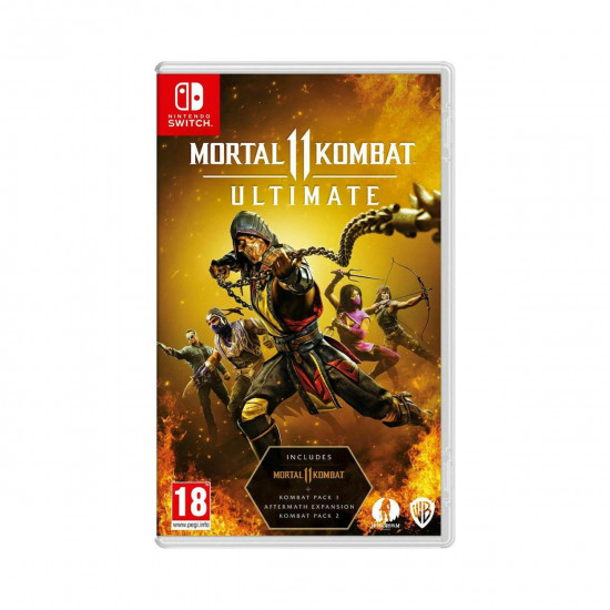 NSW Mortal Kombat 11 - Ultimate Edition (Includes Kombat Pack 1 amp;amp; 2 + Aftermath Expansion) (Code in a Box)