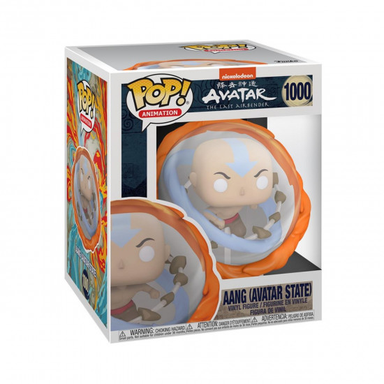 Funko Pop! Super Animation Avatar: The Last Airbender - Aang (Avatar State) #1000 Vinyl Figure (6