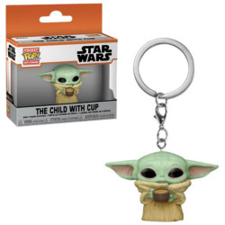 Funko Pocket Pop!: The Mandalorian - The Child with Cup Vinyl Figure Keychain