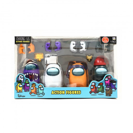 P.M.I. Among Us Action Figures 11.5 cm - 4 Pack (S1) (AU6030)