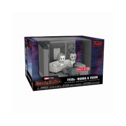 Funko Mini Moments: Marvel Studios WandaVision - Living Room 1950's Wanda amp;amp; Vision (Special Edition) Vinyl Collectibles