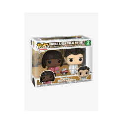 Funko Pop! 2-Pack Television: Parks and Recreation - Donna amp;amp; Ben Treat Yo' Self (Special Edition) Vinyl Figures