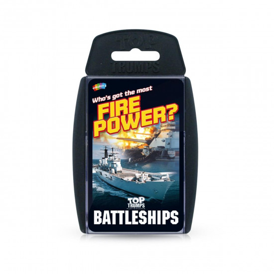 Winning Moves: Top Trumps - Battleships Card Game (WM01552-EN1)