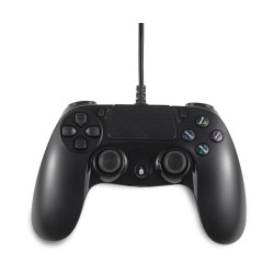 Spartan Gear - Hoplite Wired Controller (compatible with PC and playstation 4) (colour: Black)