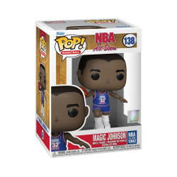 Funko Pop! Basketball: NBA All Stars - Magic Johnson (Blue All Star Uni 1992) #138 Vinyl Figure