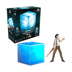 Hasbro Fans Marvel: Legends Series - Tesseract Electronic Role Play Accessory amp;amp; Loki Figure Premium Gear (F3437)
