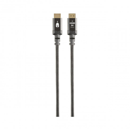 Spartan Gear - HDMI 2.1 Cable (length: 1,5m - Aluminum with gold plated plugs)