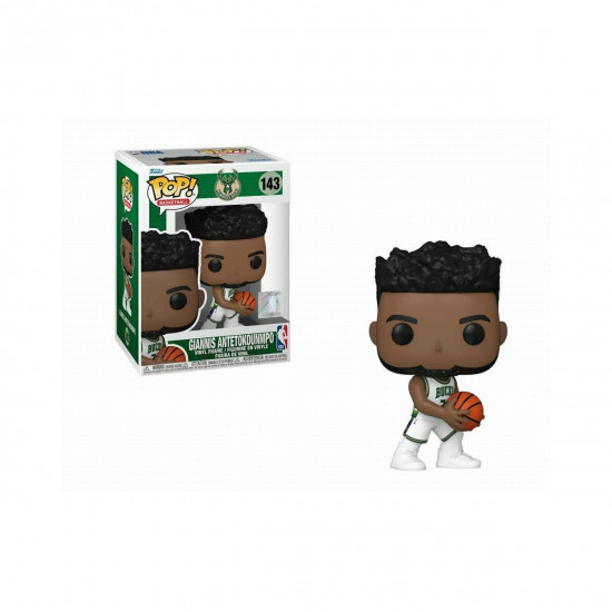 Funko Pop! Basketball NBA: Milwaukee Bucks - Giannis Antetokounmpo (City Edition 2021) #143 Vinyl Figure