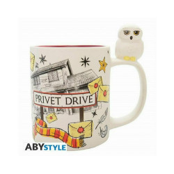 Abysse Harry Potter - Hedwig amp;amp; Privet Drive 3D Handle Mug (ABYMUG918)