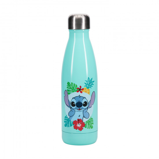 Paladone: Disney Stitch - Metal Water Bottle (500ml) (PP10960LSV2)