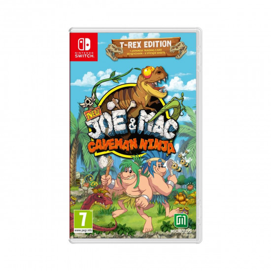 NSW New Joe amp;amp; Mac - Caveman Ninja T- Rex Edition