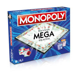 Winning Moves Monopoly - Ελλάδα Mega Έκδοση Επιτραπέζιο (Ελληνική Γλώσσα) (WM03425-GRK)