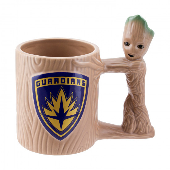 Paladone: Marvel Guardians of the Galaxy - Groot Shaped Mug (300ml) (PP9520GT)